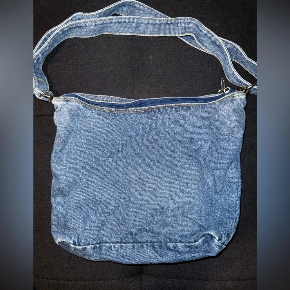 Blue Denim Crossbody/Shoulder Bag - Picture 2 of 2